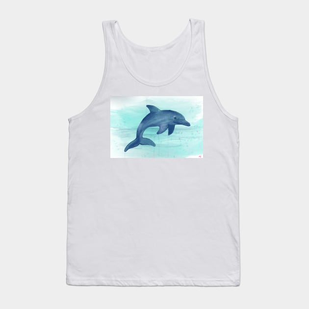 Dolphin Tank Top by Artistica